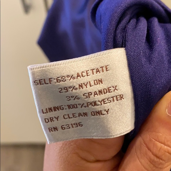 Suzi Chin 4 Maggy bout. Dark purple Cocktail dress - Picture 6 of 6